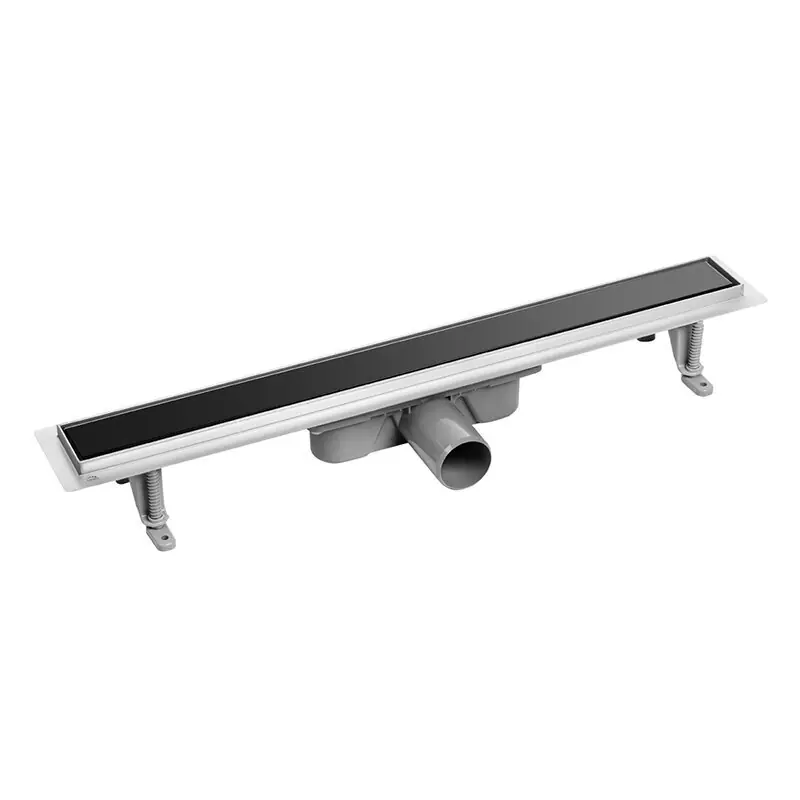 Aito Suihkukouru Laveo Basso 2in1, 100 cm, musta lasi