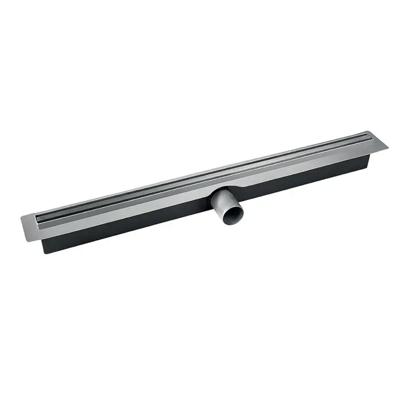 Suihkukouru Laveo Slim, 100 cm, inox Uusi Kokoelma
