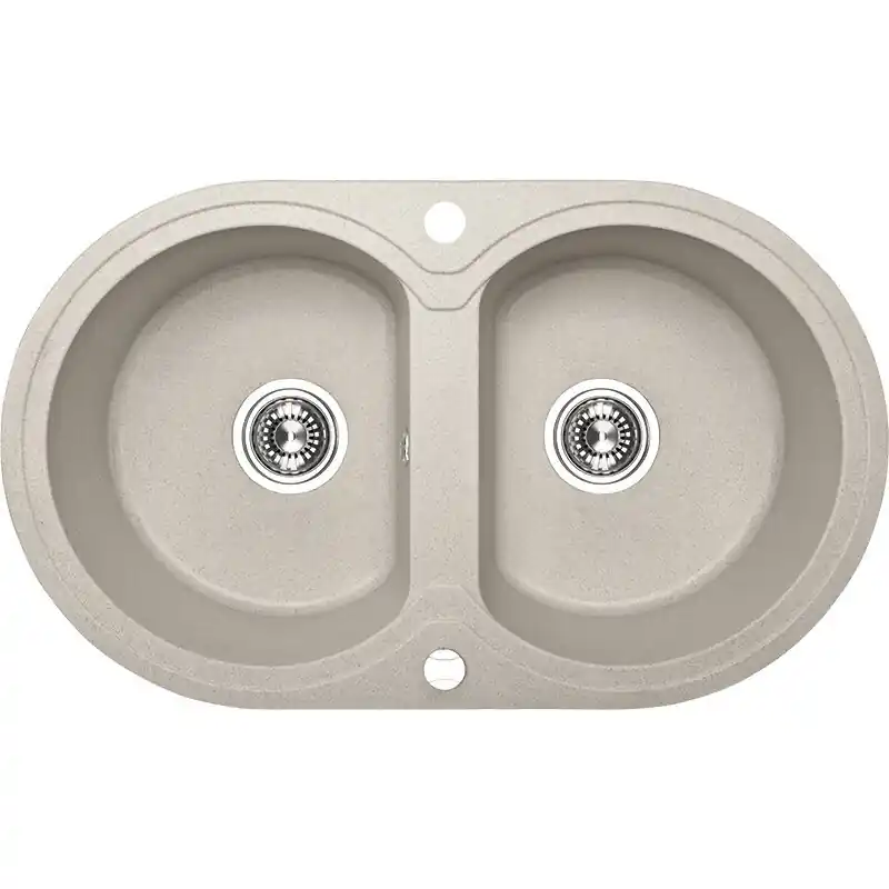 Löytö Graniittinen keittiöallas Laveo Dafne SBD_420T, beige