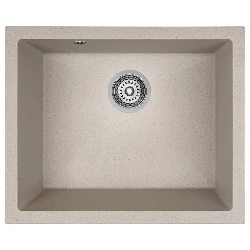 Graniittinen keittiöallas Laveo Ibiza SBI_410U, beige Alkuperäinen