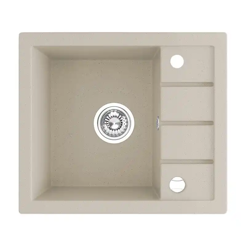 Graniittinen keittiöallas Laveo Trzynastka SBP_413T, beige Tilaa Heti