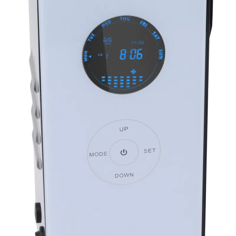 200 ml sähköinen aromaterapiahajotin, seinään kiinnitettävä eteeristen öljyjen hotspot WiFi-yhteydellä, 100-240 V valkoinen EU-pistoke, 200 ml n kapasiteetti kotitoimistokäyttöön Erikoistarjous