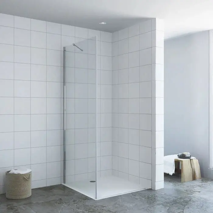 Suihkuovi AQUABATOS kannattimella C5, 70x185, kromi Tilaa Heti