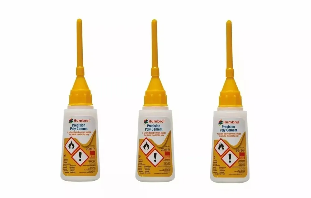 Humbrol AE2720 3 x 20ml Precision Poly Cement (Modeling cement) Suosittu
