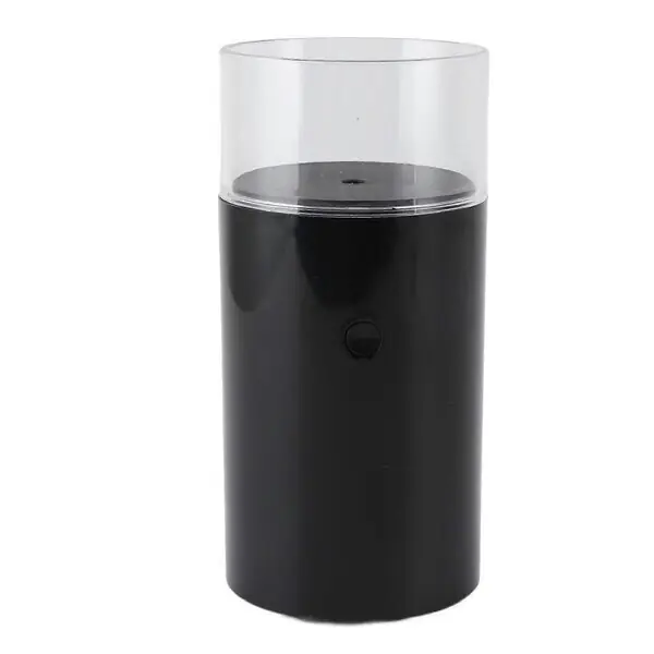 Viimeinen Mahdollisuus Eteerinen öljyn hajotin 60 ml USB Oikea sumu 3D -liekki kynttilän kevyt aromaterapia hajotin kosteusvoide makuuhuoneen olohuoneen autovirasto musta