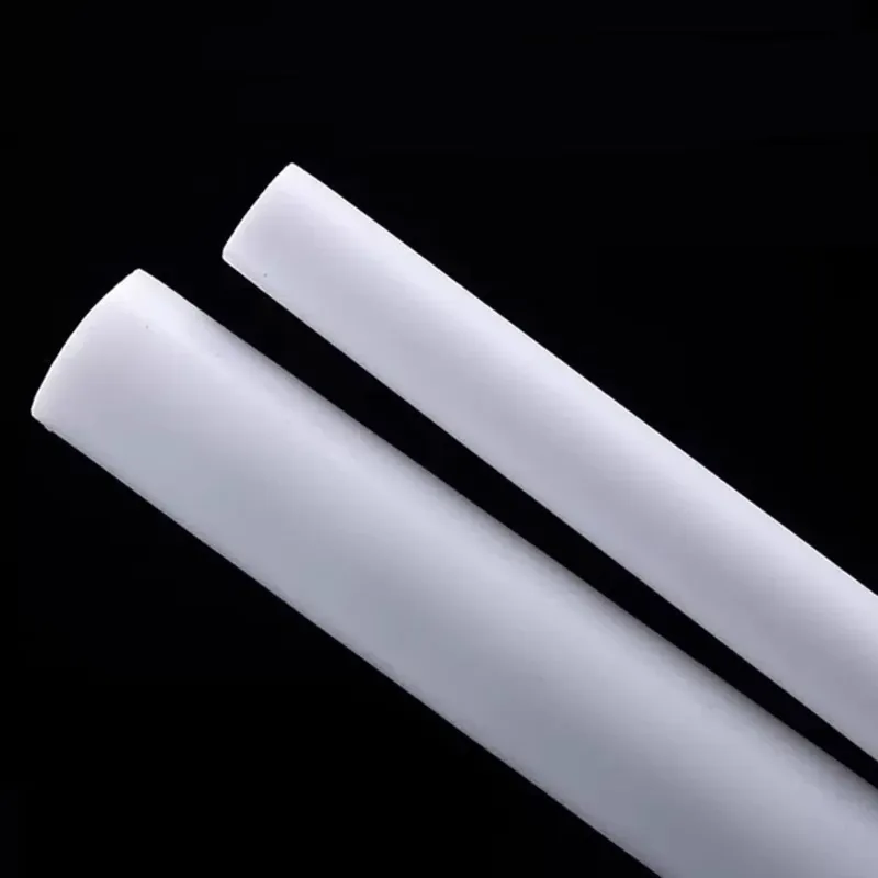 1 kpl PTFE Teflon Tanko, 2.54cm Halkaisija x 30.48cm Pituus, Korkean Lämpötilan Kestävä Superhinta
