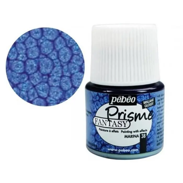 Loppuunmyynti Maalaus - Marina - Fantasy Prisme - 45 ml - Akryyli - Helmiäinen - Sininen