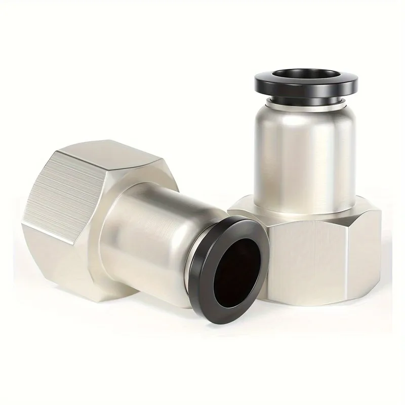 2kpl Pneumaattinen Naaras Suora Liitin Putki ПКF., 12 mm oDx1/4 (2 vnt.) Uutuus