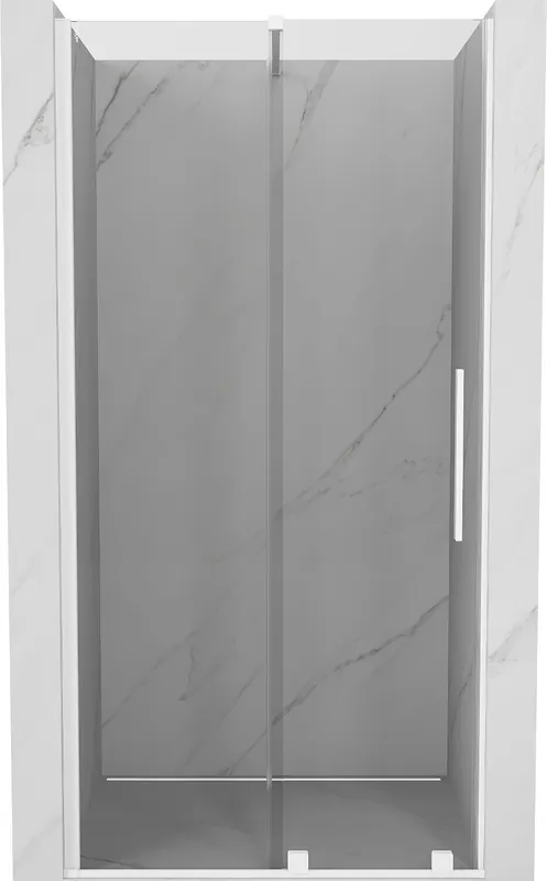 Alennus Mexen Velar liukuovinen suihkuovi 120 cm, kirkas, valkoinen - 871-120-000-01-20