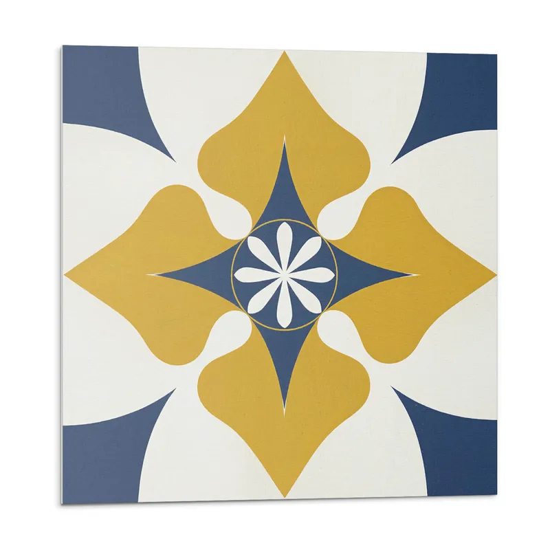 Itseliimautuvat laatat Decormat, 20 kpl 20x20 cm, keltaiset seinälaatat Osta Tänään
