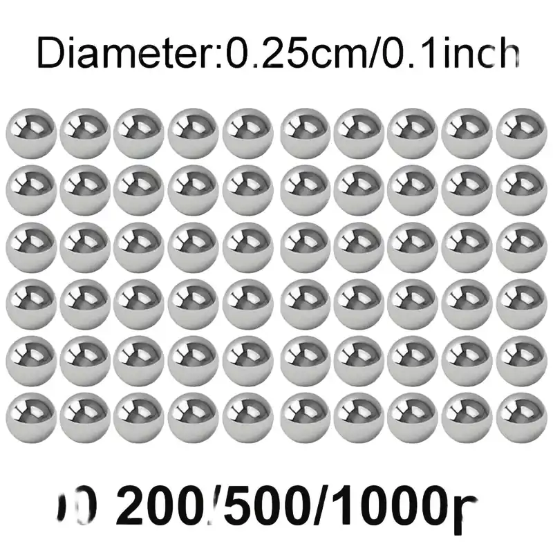 Teräspallot, 2.5-8 mm, 2,5 mm / 0,1 colio Edullinen Hinta