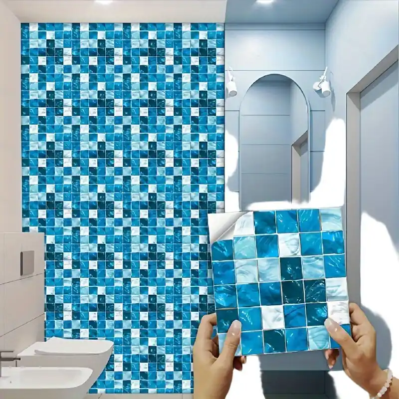 Päivän Tarjous 3D Vaahtomuovi Seinälaatat Itsekiinnittyvät, 10vnt 9,91 cm * 9,91 cm
