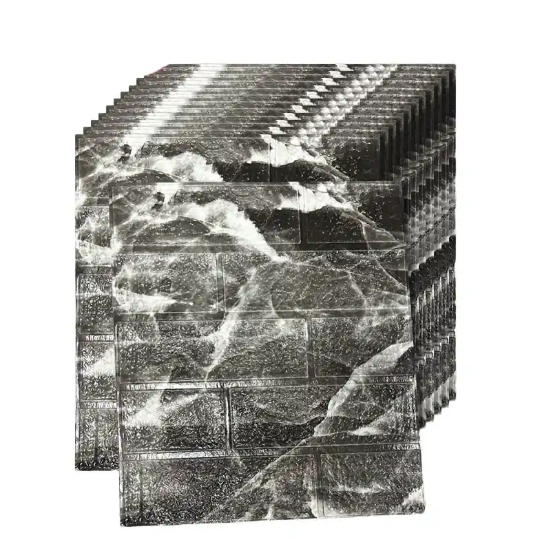 Superhinta 3D Tiili Tapetti, Itseliimautuva Seinälaatta, QY-Q007