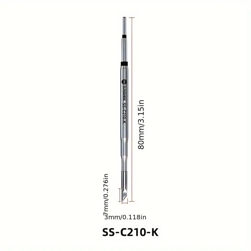 Juotoskärjet SS-C210, SS-C210-K Poisto