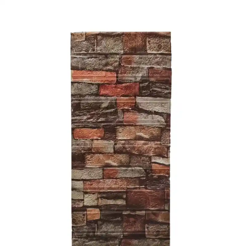 Rustic 3D Tiili Itsekiinnittyvä Tapetti Kausialennus