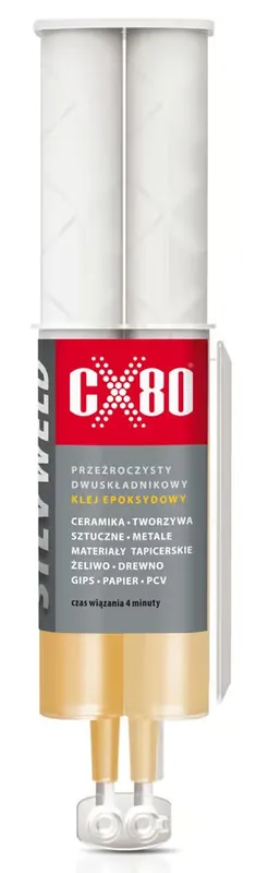 Erikoistarjous Hartsiliima ruiskussa 24 ml, hopeanvärinen hitsaus - CX-079