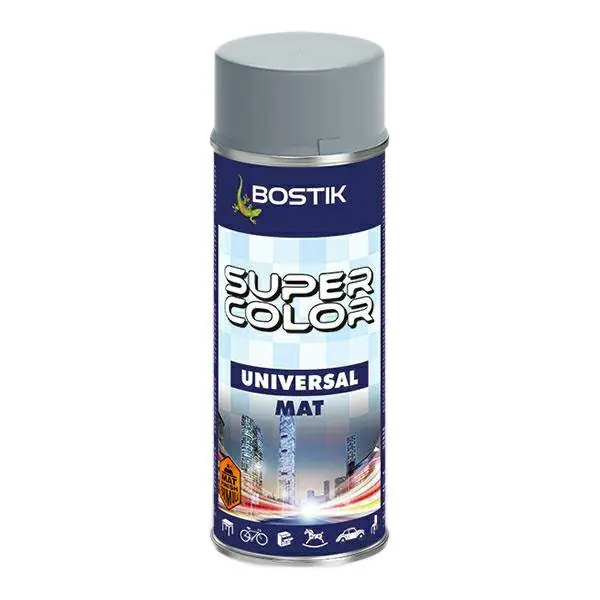 BOSTIK Spray L MAT Grey 7001 400ml Super Color Universal Halpa Hinta