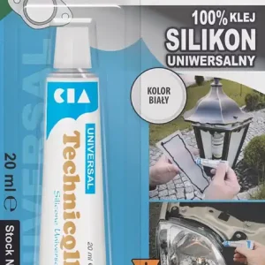 YLEISKÄYTTÖINEN SILIKONILIIMA VALKOINEN 20ML - TQ S-013 Tehdashinta