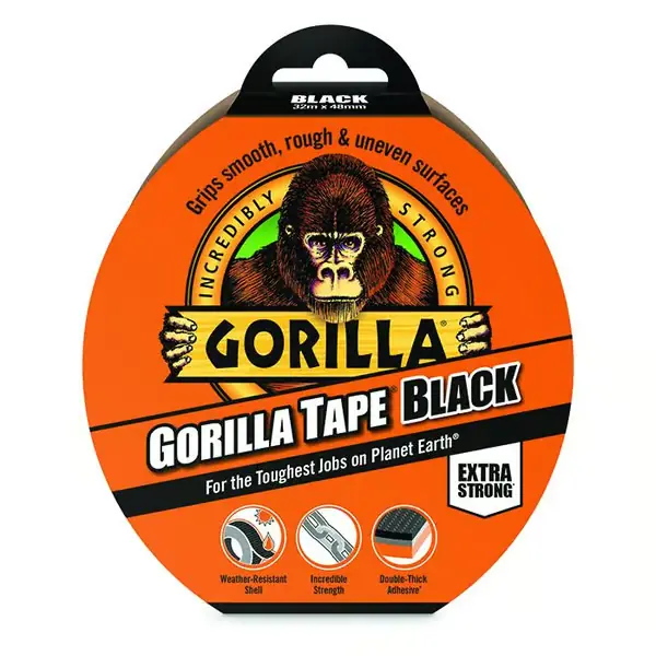 Osta Tänään Gorilla Teippi Musta 48mm x 32m
