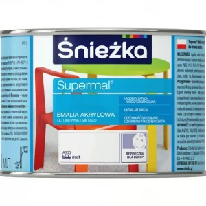 Śnieżka Eko Supermal akryyliemali White Matte 0,4L Osta Nyt