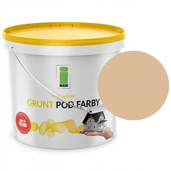 Älä Missaa BEIGE SILIKONINEN JULKISIVUMAALIPOHJA, BEIGEN SÄVY, 10L