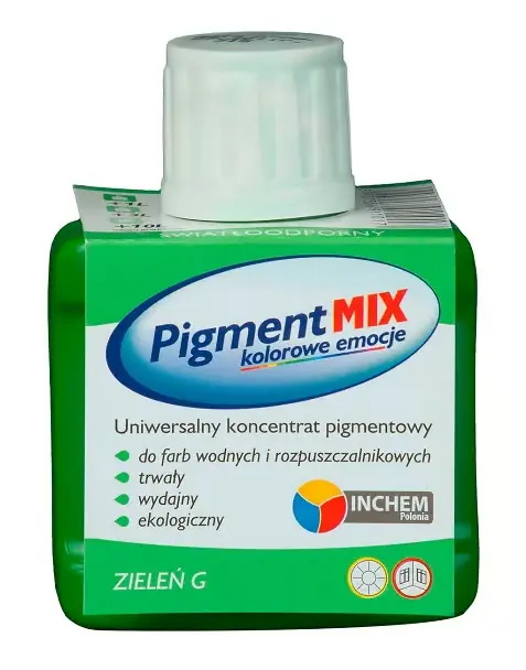 Paras Hinta INCHEM PIGMENTTISEOS VIHREÄ G 80ML - 5PIGM.ZIG008