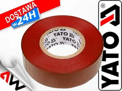 YATO ERISTETEIPPI 19mmx20m PUNAINEN Paras Hinta