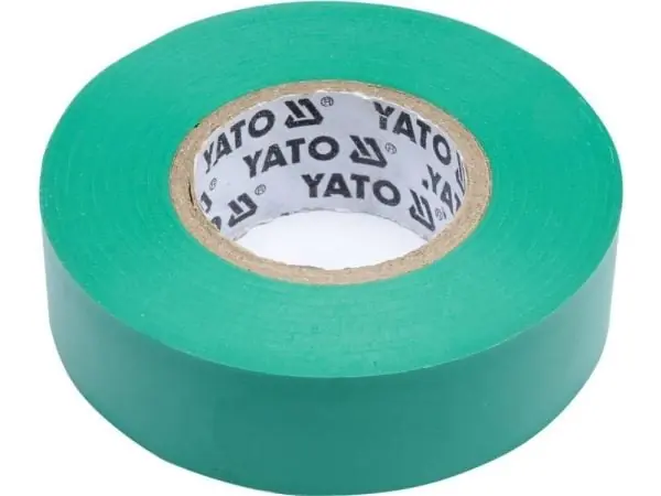 Yato sähköeristysnauha 19x0.13mm 20m PVC, eristys-max 40kV vihreä - YT-81652 - YT-81652 Ilmainen Palautus