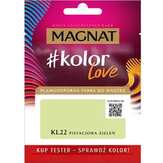 Lähetetään Heti Magnat kolorLove TEST KL22 pistaasivihreä 25ML