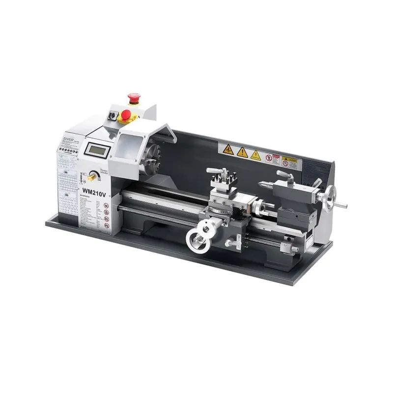 Metallisorvi 8 x 16 in, 550W Pöytäsorvikone, 0-2500 RPM Vaihteleva Nopeus Tarjoushinta