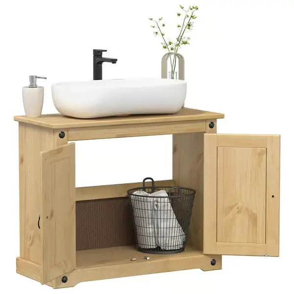 Osta Tänään vidaXL Corona-pesuallaskaappi 73x33x60 cm täysmänty