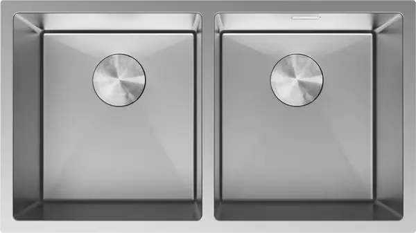 Mexen Binox teräksinen 2-altaainen 800 x 450 mm pesuallas, inox - 6421802000-01 Suoraan Valmistajalta
