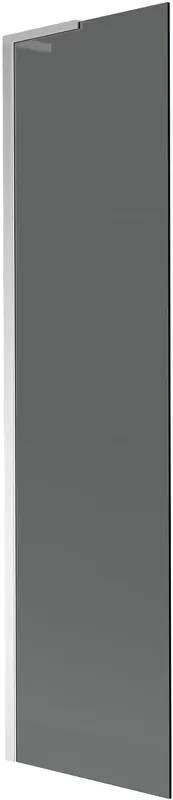 Mexen Next L 1-ovinen kylpyhuoneen sermi 50 x 150 cm, grafiitti, kromi - 895-050-000-03-40-01 Paras Hinta
