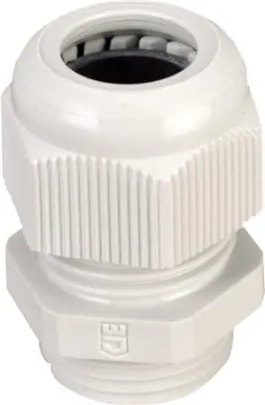 Ajankohtainen JACOB Kaapeliläpivienti Perfect M32x1,5 kaapeli Ø 18-25 mm IP68, UL-polyamidi, vaaleanharmaa RAL 7035