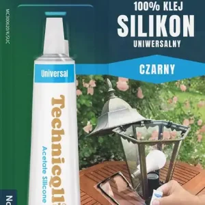 YLEISMATERIAALI SILIKONILIIMA MUSTA 20ML - TQ S-058 Vain Rajoitetun Ajan