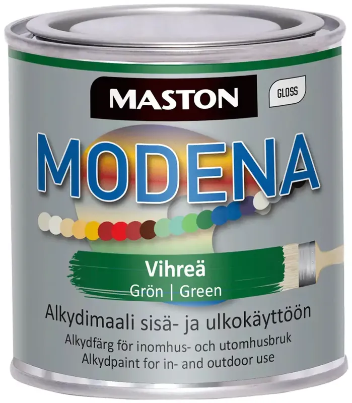 Maali Modena vihreä 250ml Tilaa Heti