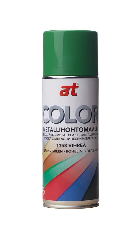 AT Color Metallihohtomaali Vihreä Suoraan Valmistajalta
