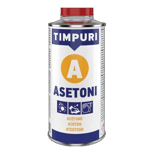 Alennettu Hinta TIMPURI Asetoni 750 ml