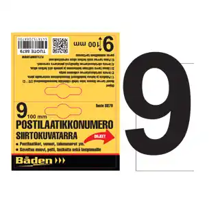 Poisto TARRANUMERO 9