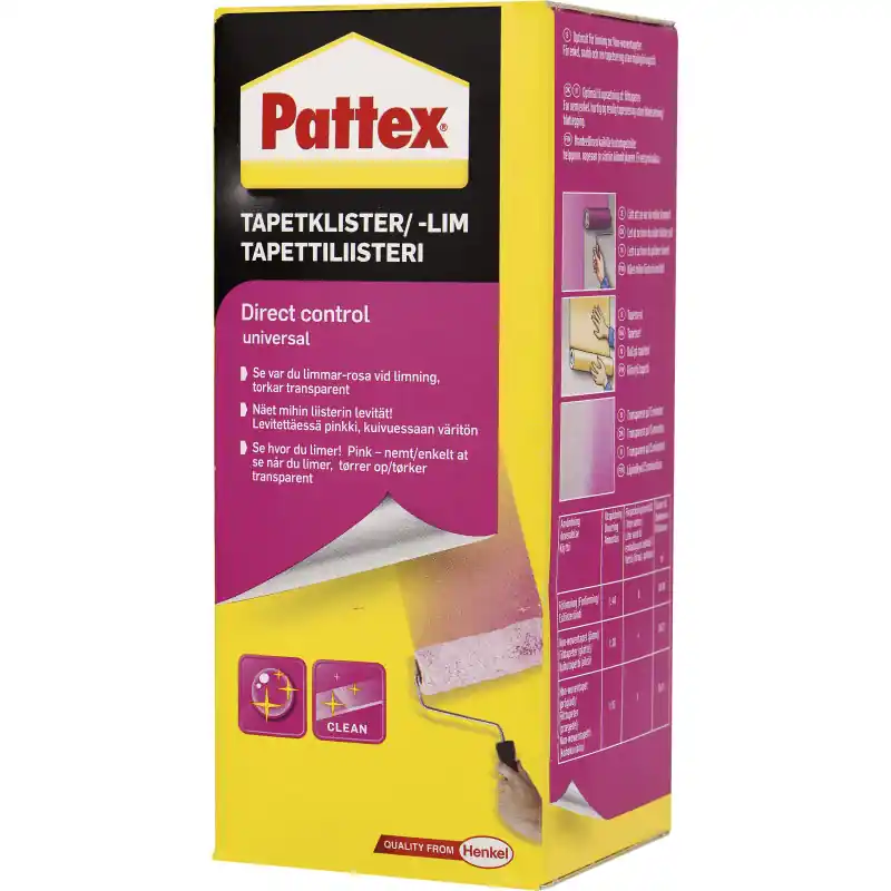 PATTEX tapettiliisterijauhe Direct Control 200 g Tehdashinta
