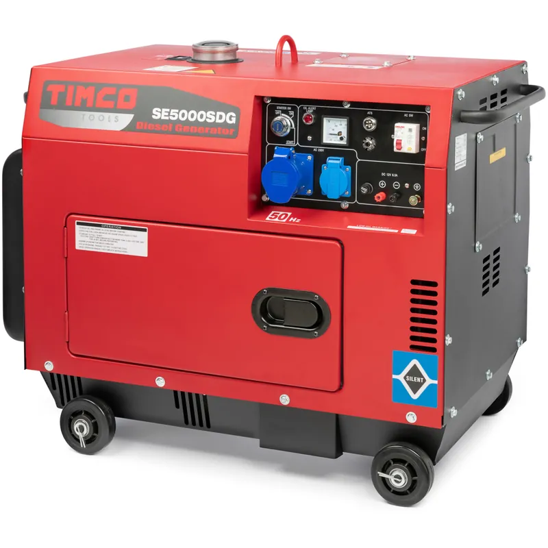 Pakollinen (Must-Have) Aggregaatti Timco SE5000SDG 230V diesel