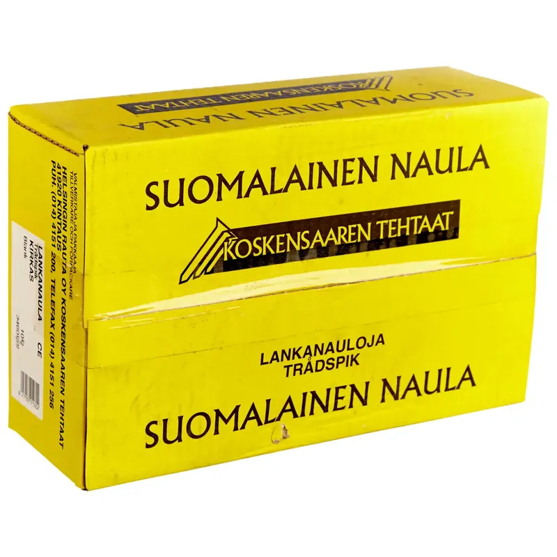 Lankanaula 60 x 2,5 mm 5 kg kuumasinkitty Uusi Kokoelma