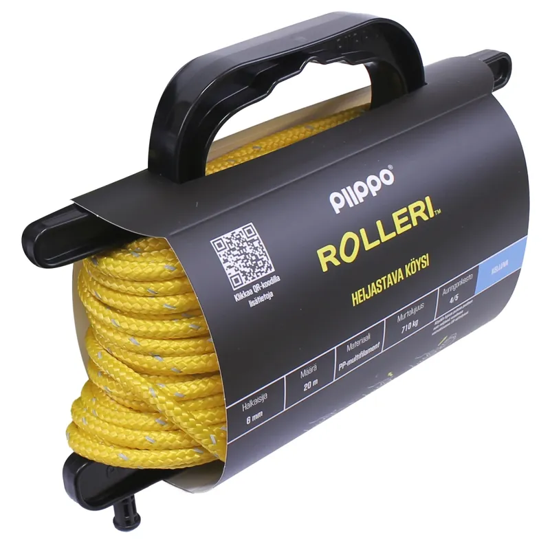 Rolleri heijastava PP-multifilamentti 6 mm x 20 m Osta Tänään