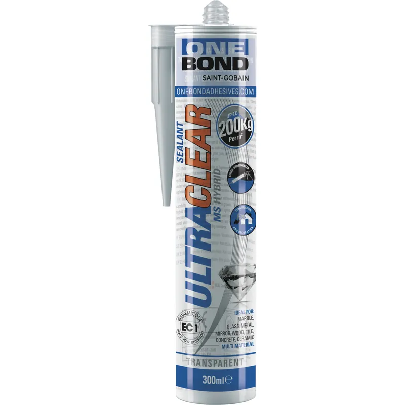 Liima/tiivistemassa Onebond MS Ultra Clear 300 ml Älä Missaa