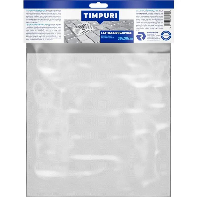 Viikonlopputarjous Lattiakaivovahvike Timpuri 30 x 30 cm 2 kpl