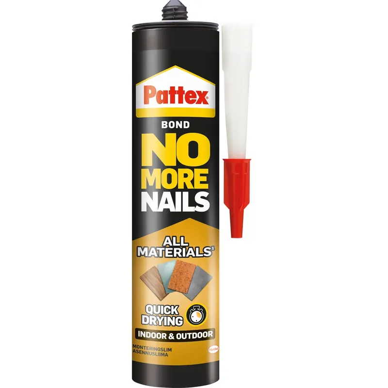 Asennusliima Pattex Indoor & Outdoor Quick Drying 390 g Osta Verkossa