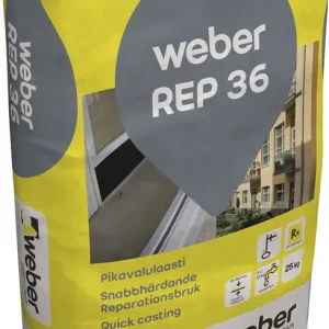 Weber Rep36 pikavalulaasti 25kg Alennus