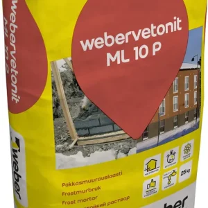 Weber ML10P Pakkasmuurauslaasti 25kg Paras Hinta