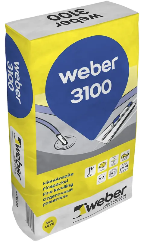 Weber 3100 Hienotasoite 20kg Tukkuhinta