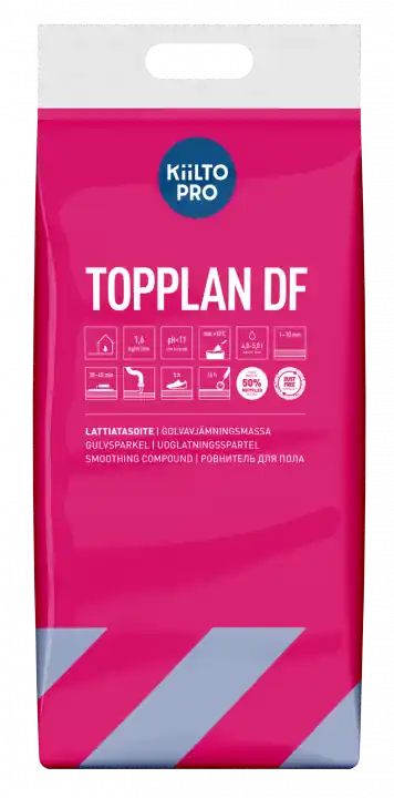 Poisto Kiilto Topplan DF lattiatasoite 20 kg